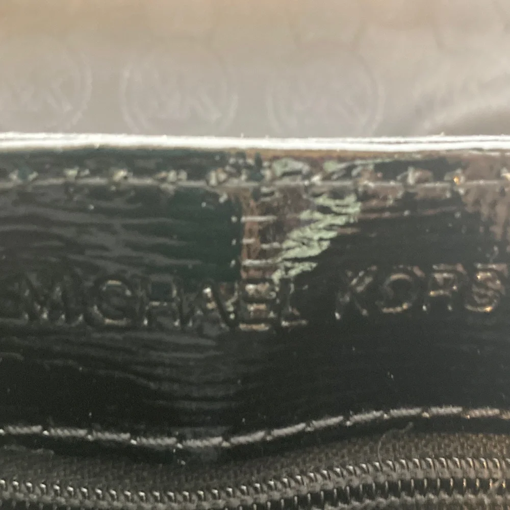 Michael Kors Black Patent Studded Chain Shoulder or Crossbody - Picture 5 of 11